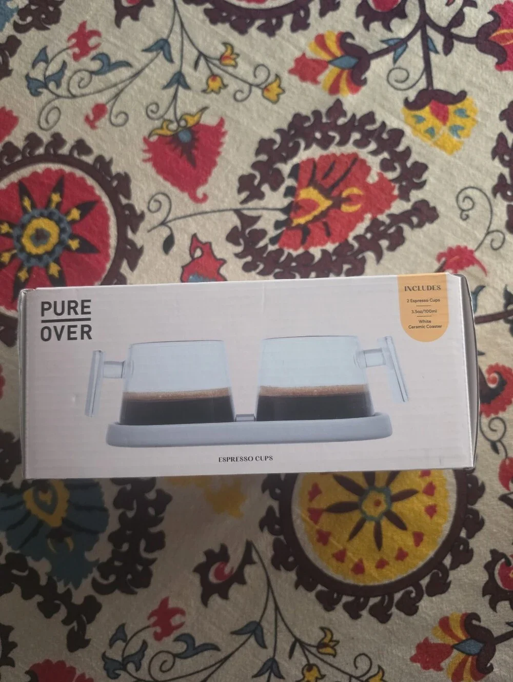 Pure Over Espresso Cup Set